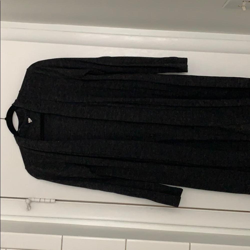 Maternity open sweater